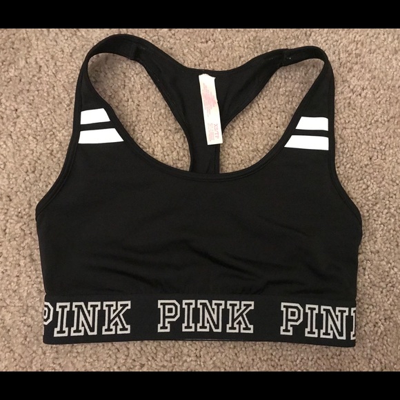 Victoria's Secret PINK Racerback Sports Bra XS - Picture 1 of 3